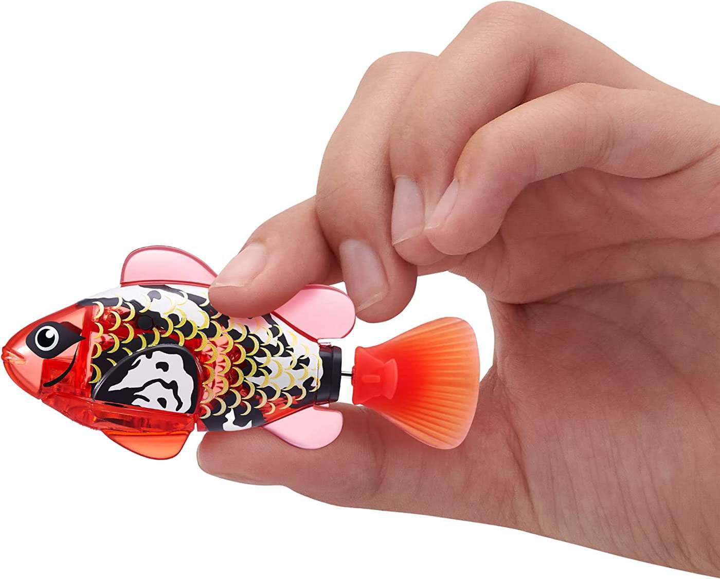 Robo Alive Robo Fish Blue & Red Set of 2 Robotic Pet Figures