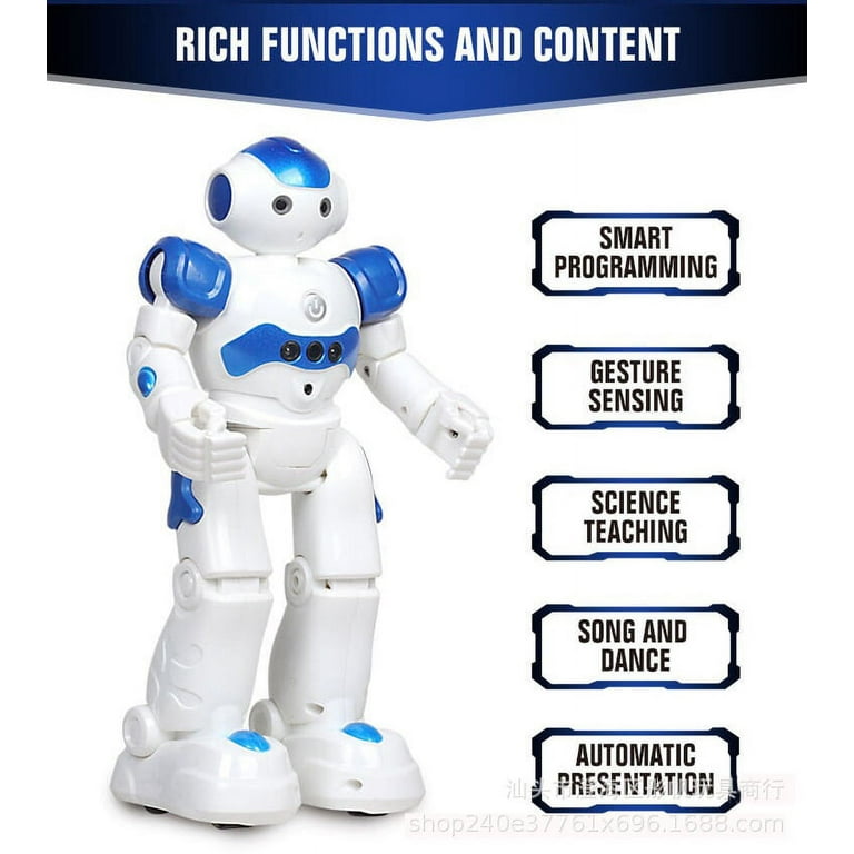 Robot Toys, R22 Remote Control Intelligent Robot, RC Robots for Kids with  LED Eyes, Flexible Head and Arms, Dance Moves and Music, Birthday Gifts for  Boys Ages 8+ Years 