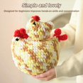 thumbnail image 5 of Wiher Crochet Kit for Beginners, 2PCS Ankylosaur Crochet Animal Kit, Knitting Kit for Adult Kids with Step-by-Step Video Tutorials, Instructions, Yarns, Hook and Accessories, 5 of 7