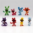 thumbnail image 2 of Figuras de juego de 8 piezas de Smiling Critters, modelo de PVC, figura de anime Catnap Catnat, regalos de cumpleaños, juguetes, 2 of 5
