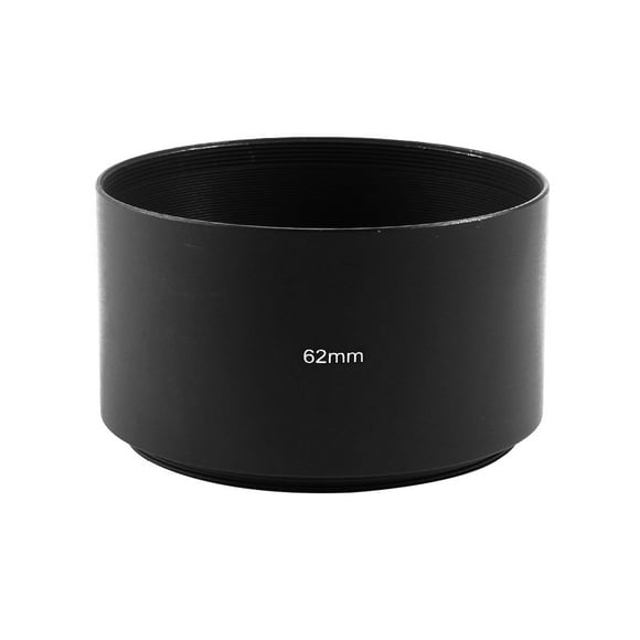 Unique Bargains Universal Camera 62mm Tele Screw In Aluminum Lens Hood