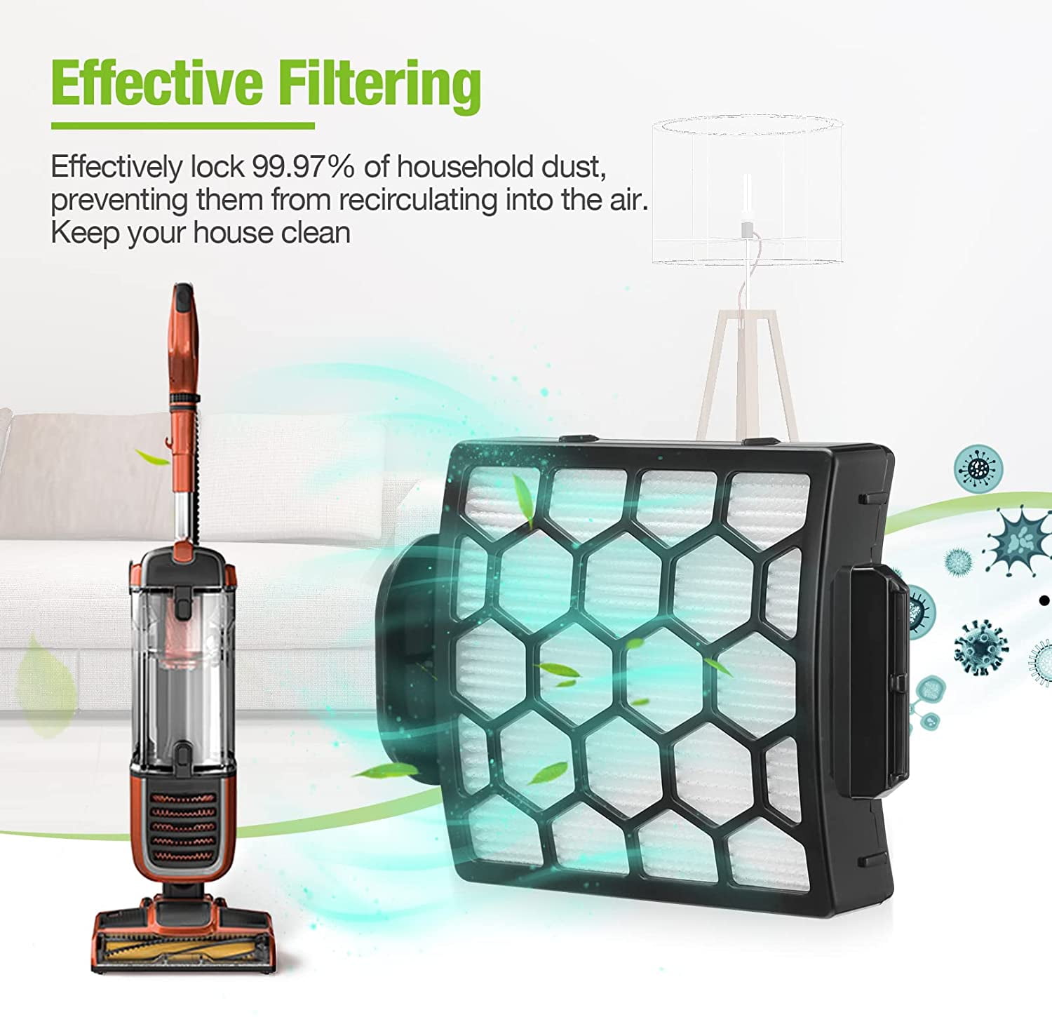 Compatible With Shark Navigator Pet Plus Nv150 Nv255 And Zerom Vacuum