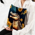 thumbnail image 6 of Crocodile Set of 2 Velvet Throw Pillow Covers with Unique Patterns in 16x16, 18x18, 20x20 Inches for Throw Pillow Inserts for Various Occasions, 6 of 6