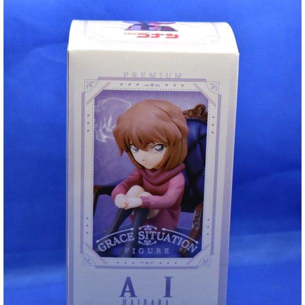Q.ver-figura de acción de Detective Conan, figura de Anime de 11CM, TMS, entretenimiento, figura de acción de PVC, Anita Hailey, modelo de colección, regalo de muñeca Gong Bohan LED