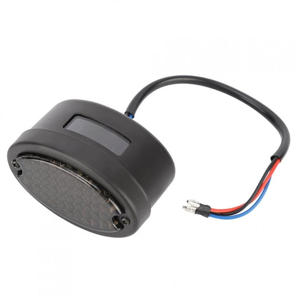 Motorcycle Motorcycle Retro LED Rear Tail Light Indicator Stop Brake License Plate Lamp Smoked Lens