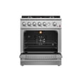 thumbnail image 2 of FORNO Giovanni 30-inch Gas Range Stainless Steel, 5 Burners 67,000 BTU, 4.32 cu.ft. Convection Oven, 2 of 5
