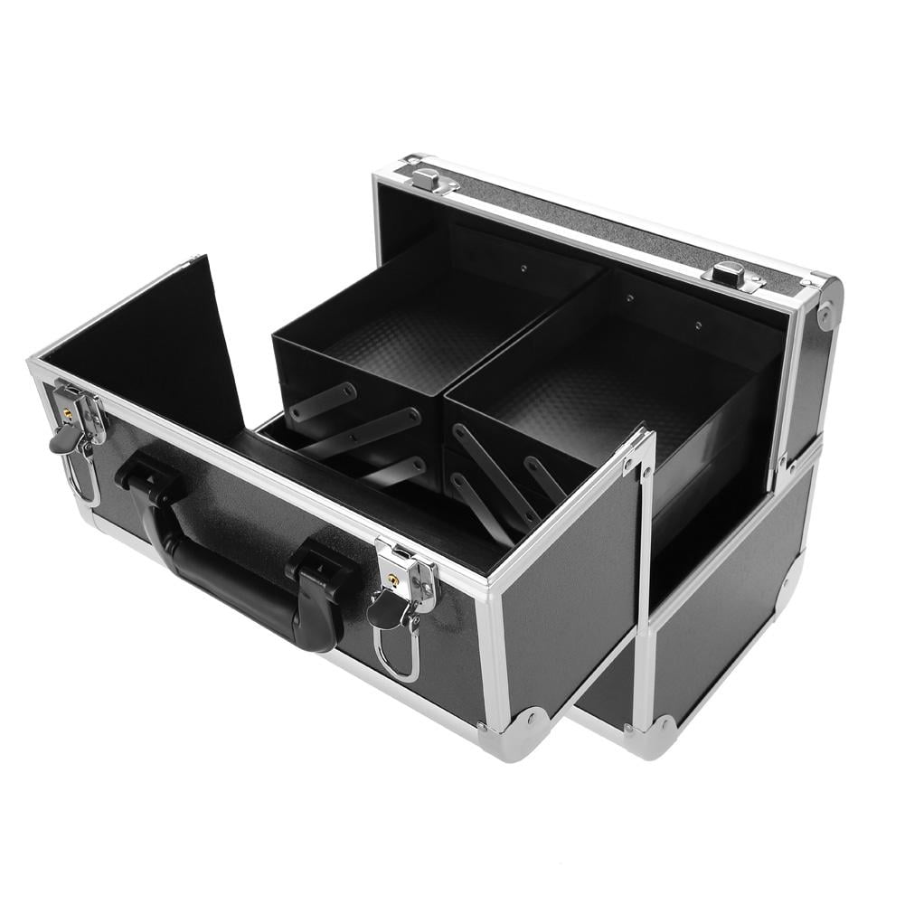 Greensen Make Up Storage Box,Make Up Box Extra Large Space Storage Nail