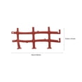 thumbnail image 2 of DECORNIJIA 50Pcs Fence Scene Ornament Fence Model Rectangular for Farm and Hobbyists, 2 of 6