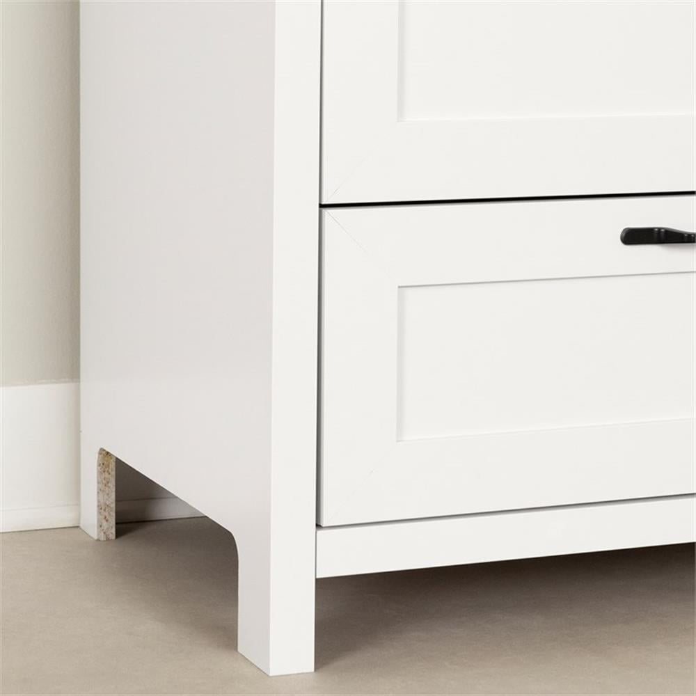 South Shore Daisie, Farmhouse Changing table, Wide White
