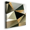 thumbnail image 2 of Wexford Home Gold Polygon Wall II-Premium Gallery Wrapped Canvas, 32" x 32" - Ready to Hang, 2 of 8