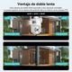 thumbnail image 4 of "Cámara De Seguridad Wifi Exterior 4k 8mp Con Tarjeta De 128g blanca ", 4 of 5