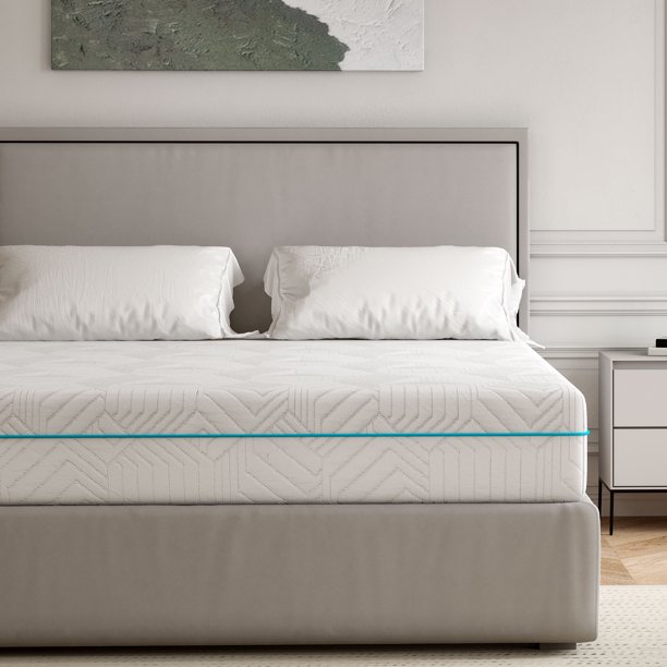 Mlily Essential 10 inch Full Mattress, Bamboo Charcoal Gel Memory Foam