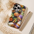 thumbnail image 6 of Halloween-Themed Spooky Chic Phone Case with Adorable Pumpkin Bat Ghost Patterns Durable Flexible TPU for Daily Protection Perfect for Festive Decor Lovers Teens and Halloween Enthusiasts Compatible, 6 of 9