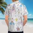 thumbnail image 6 of High Quality Hawaiian Shirts for Men Short Sleeve Aloha Beach Shirt Floral Summer Casual Button Down Shirts Blouses POHLL4, 6 of 7