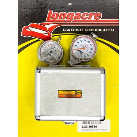 Longacre 52-50556 Tire Durometer & Tread Depth Gauge with Storage (Best Way To Store Ties)