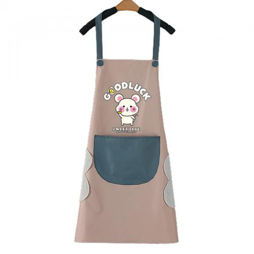 Details about   Design Imports DII Barn Red Solid Chambray Bistro Apron
