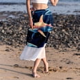 thumbnail image 6 of Shark Chic Chiffon Beach Dress for Women - Summer Dresses with Polyester Straps for Sunny Days, 6 of 6