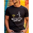 thumbnail image 1 of Mens Fashion Casual Graphic Print T-Shirt - Short Sleeve, Comfortable & Stylish Tees Tops for Everyday Wear - Ideal Men Clothing, 1 of 5