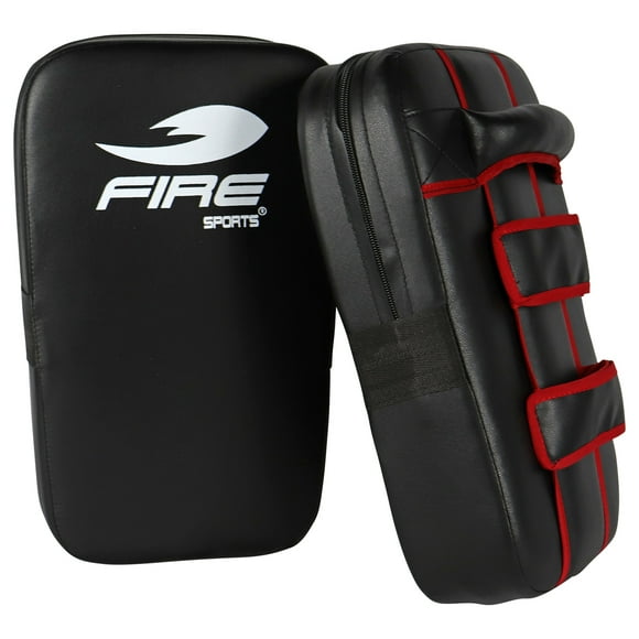 Par De Thai Pads  O  Paos  Plano Fire Sports  Para Taekwondo   Y Karate Negro Fire Sports Thai Pads /Taekwondo/Negro