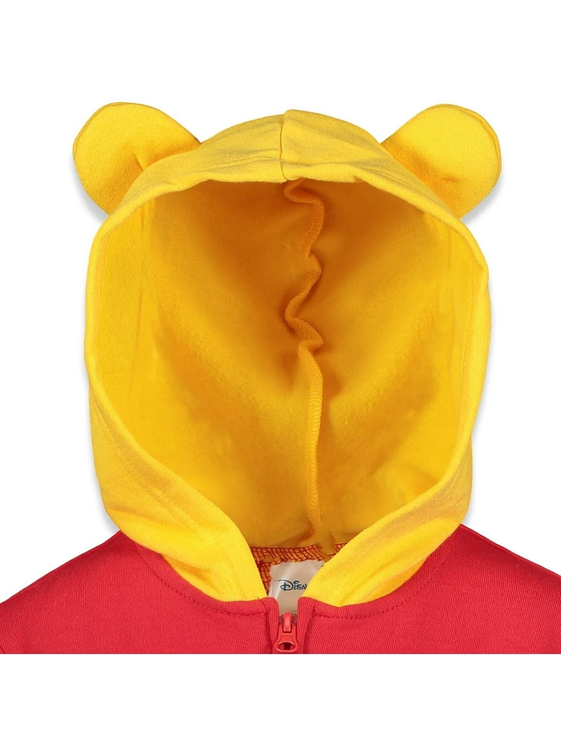 Disney Winnie the Pooh Fleece Zip Up Cosplay Hoodie Infant to