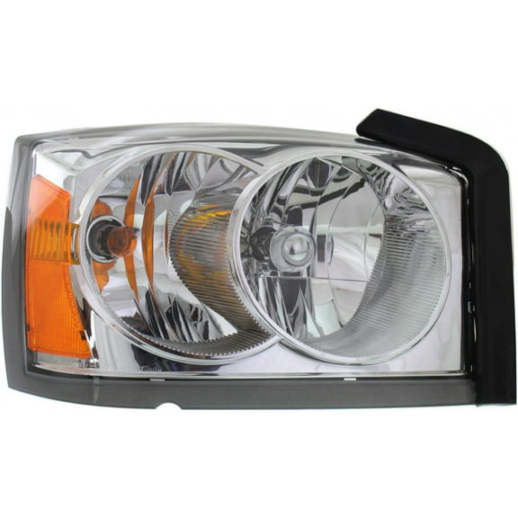 For Dodge Dakota Headlight 2006 2007 Passenger Side | w/ Bulbs | DOT Certified | CH2503170 | 55077606AC