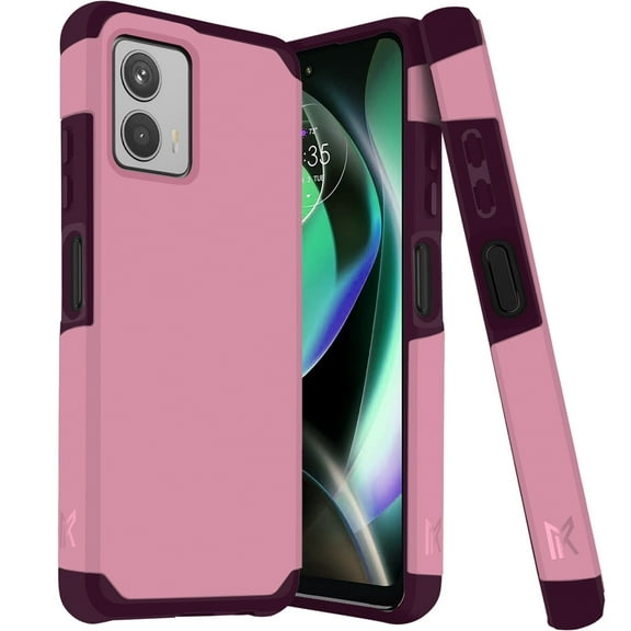 For Motorola Moto G 5G 2023 Slim Shockproof Hybrid Cover Phone Case - Light Pink