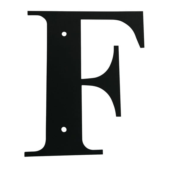 Beautiful Wrought Iron Letters - Perfect for Home, Business, or Mailbox Decor - Multiple Sizes Available