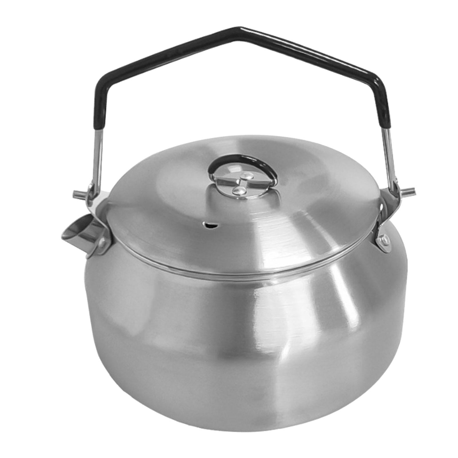 gevaarlijk niet voldoende spoelen Camping Water Kettle Teapot for Open Fire, Compact Lightweight 1.1L Tea  Kettle for Boiling Water, Coffee Pot for Cooking Backpacking Camping -  Walmart.com