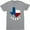 Athletic Heather, variant on Texas - Lone Star United States Flag Austin Houston Men's Gift Shirt