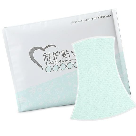 12pc Disposable Invisible Panty Liners SelfStick Cotton Disposable Antibacterials Protection Seamless Fit Women Underwear