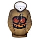 thumbnail image 1 of Sudaderas con capucha con estampado de lámpara de calabaza 3D para hombres, ropa de gran tamaño, abrigo divertido, Halloween, Carnaval, noche, moda de otoño, nuevo, 1 of 4