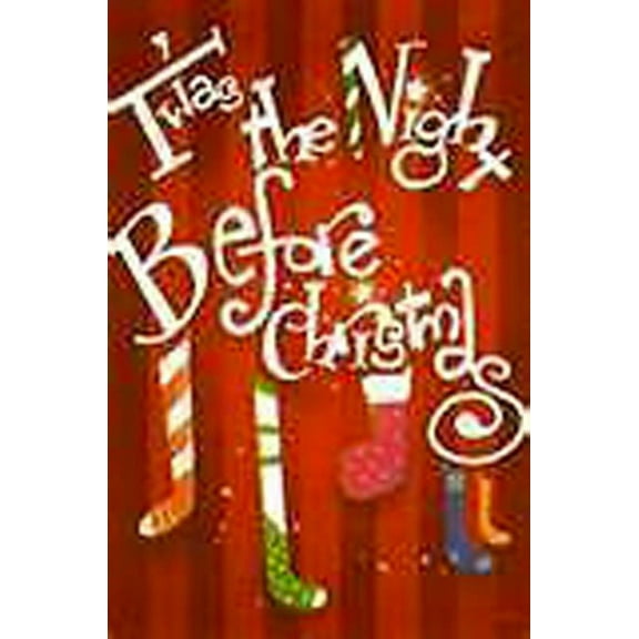 Twas the Night Before Christmas Decorative Garden Flag by Evergreen 12.5" x 18"