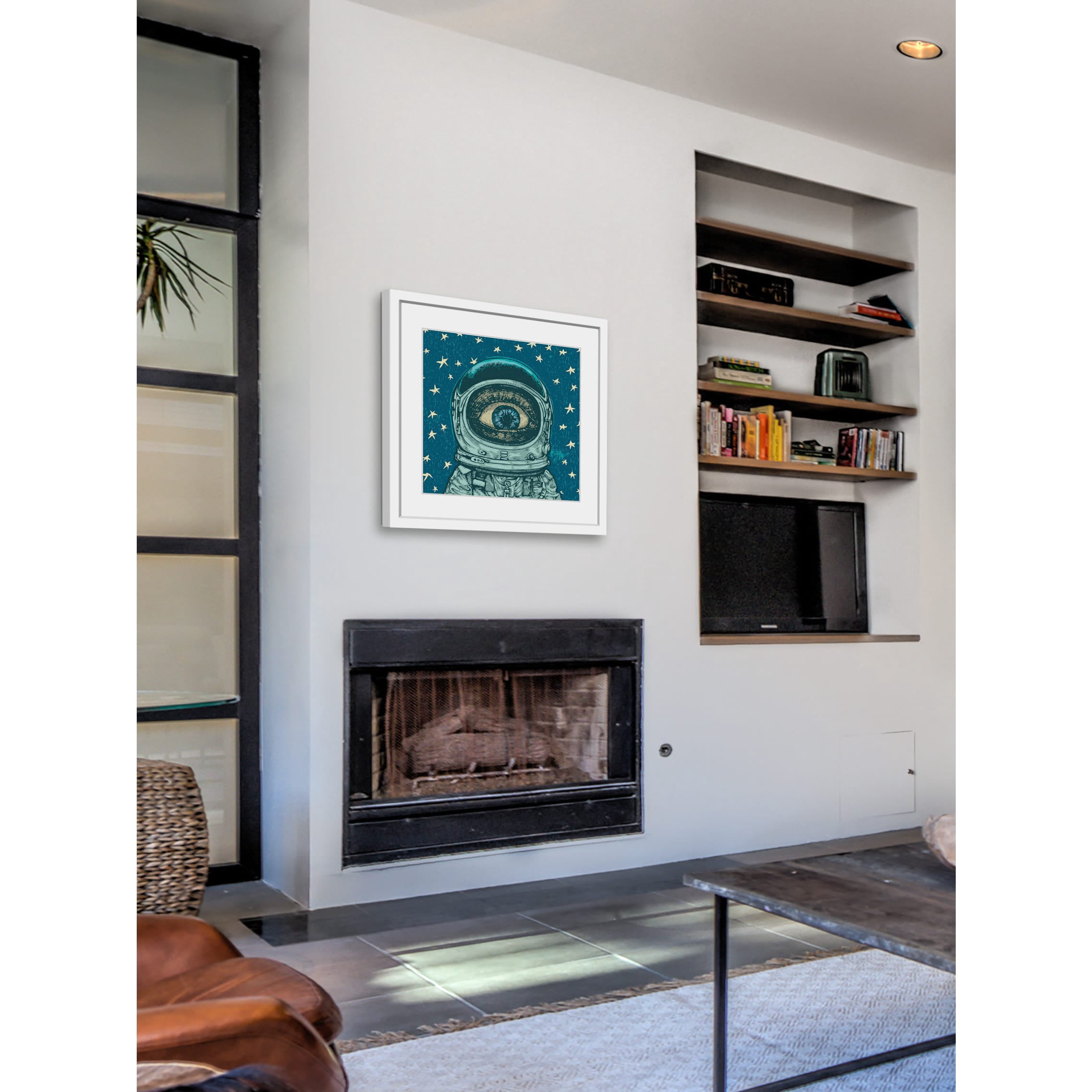 "Alien Eye" Framed Painting Print