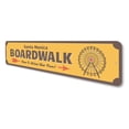 thumbnail image 4 of Boardwalk, Don't Miss The Fun, Boardwalk Arrow Sign, Seaside Boardwalk, Seaside Park Aluminum Sign - 4x18 inches, 4 of 4