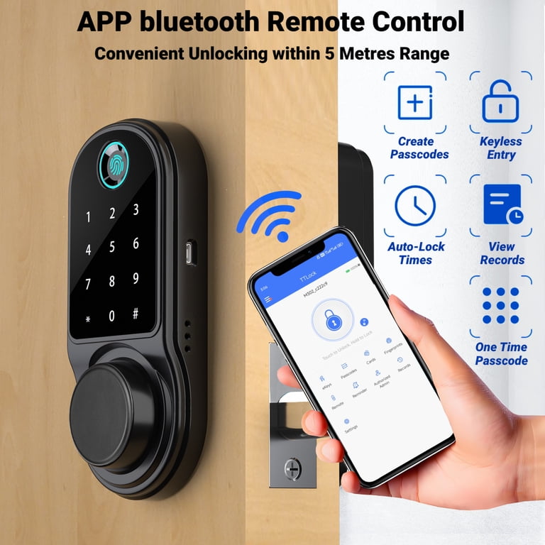 Blacksmith Smart Door Lock & Handle Set with WiFi photo 5