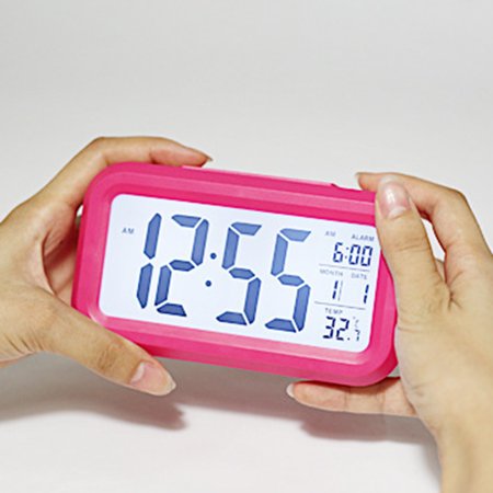 Electric Desktop Clock Electronic Alarm Digital Big Led Screen Clock Date Time Calendar Desk Watch Walmart Canada