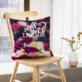 thumbnail image 5 of LALILO Throw Pillow Covers Three Cake With Beautiful Flowers And Cushion Cover 18" x 18", 2324 Pack, 5 of 6