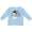 AE-Light Blue, variant on Inktastic Just Chillin' This Christmas Fun Snowman in Top Hat Boys or Girls Long Sleeve Toddler T-Shirt