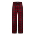 thumbnail image 3 of GLOBAL Men's Cotton Flannel Pajama Bottoms - Plaid Pajama Pants for Men with Pockets - Lounge & Sleep PJ Bottoms,2-Pack, 3 of 4