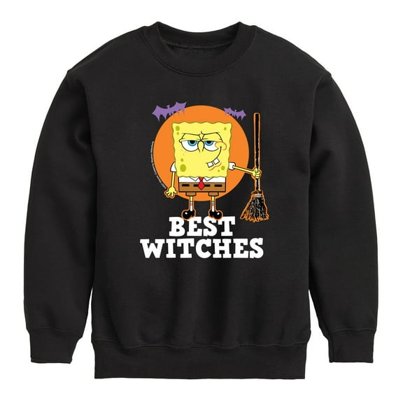 SpongeBob SquarePants - Best Witches - Toddler And Youth Crewneck Fleece Sweatshirt