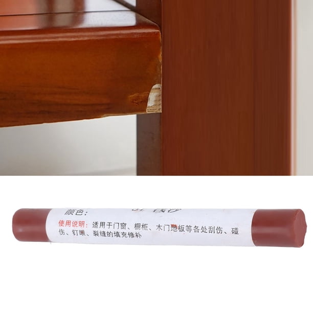 , Lápiz Para Parche De Reparación De Crayón De Pintura Para Arañazos De Muebles Con Material De Cera, 11x1,3 Cm, Para , Reparación De Muebles