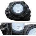 thumbnail image 4 of Solar Rock Lights Outdoor - Waterproof Solar Powered Rockery Garden Lights,Outdoor Landscape Lights Rock for Garden Backyard Decor, 4 of 5