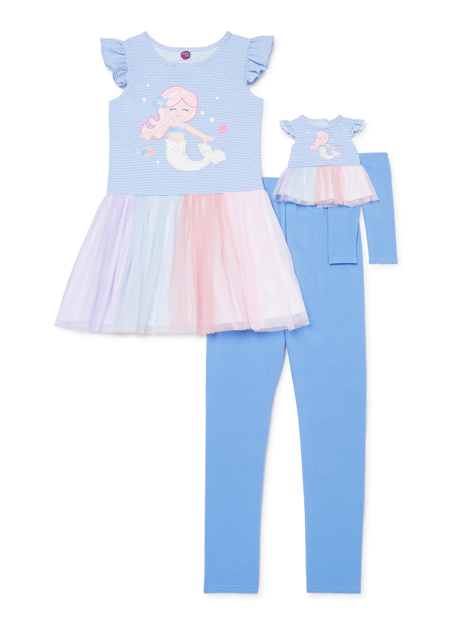 matching doll and girl clothes walmart