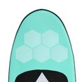 thumbnail image 1 of Dalazy Coussinets de Traction Hexagonaux pour Planche de Surf Sans Cire, 1 of 1