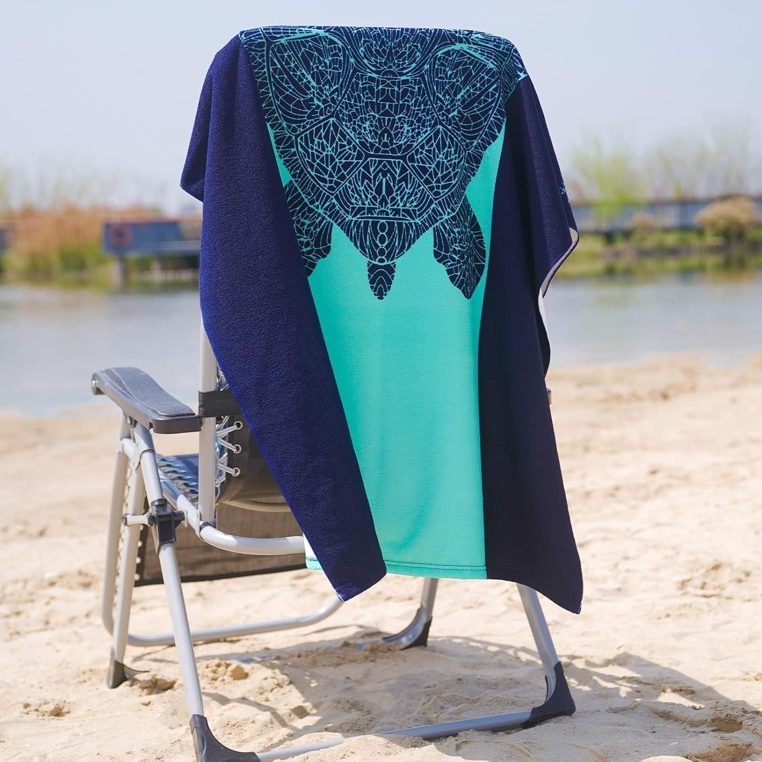 2 Packs Oversized Beach Towel Set 36 x 72 in Large Big Pool Camping Swim Clearance Soft Towels Travel Essentials Accessories Must Haves Vacation Necessities Adult Gifts
