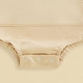 thumbnail image 6 of Hessimy Newborn Baby Girl Bubble Romper Summer Clothes Vintage Ruffle Short Sleeve Infant Onesie Bodysuits Outfit(Light Yellow, 6 of 8