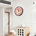 thumbnail image 6 of Voice Activated Clock with Glow Light 12 Inch Large Silent Wall Clock Battery Operated for Home Decor Yellow Cat and Dog, 6 of 8