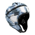 thumbnail image 1 of Casco de rugby Casco de fútbol Protección Transpirable Suave Acolchado Hombres Mujeres Rugby Estilo C, 1 of 9