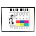 thumbnail image 2 of kurtrusly Dry-Erase Conseil d'Administration Enseignement Prop Note Plaque Fine Exécution Longue Durée Classe Accessoires Professeur Accessoires Musique Enseigner Fournitures, 2 of 5