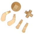 thumbnail image 2 of 4pcs Trigger Paddles and 2 Interchangeable D Pads Stainless Steel Replacement Parts for Xbox One Elite Series 2, 2 of 5